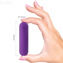 ARMONY - SPLASH JOLINE VIBRADOR BALA SILICONE CONTROLE REMOTO 10 VIBRAÃÃES 65 X 15 CM ROXO