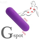 ARMONY - SPLASH JOLINE VIBRADOR BALA SILICONE CONTROLE REMOTO 10 VIBRAÃÃES 65 X 15 CM ROXO