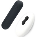 ARMONY - SPLASH JOLINE VIBRADOR BALA SILICONE CONTROLE REMOTO 10 VIBRAÃÃES 65 X 15 CM PRETO