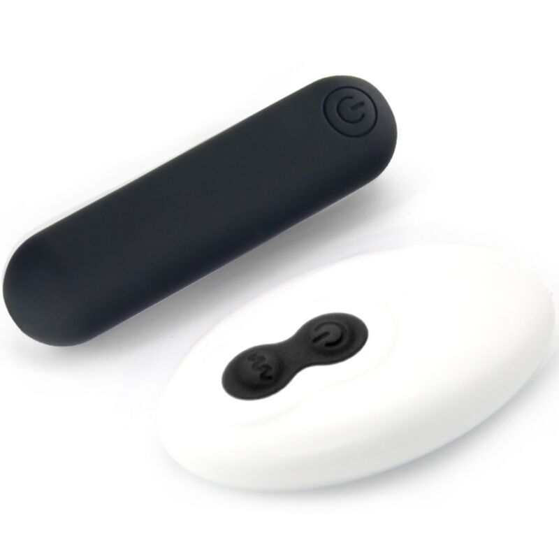 ARMONY - SPLASH JOLINE VIBRADOR BALA SILICONE CONTROLE REMOTO 10 VIBRAÃÃES 65 X 15 CM PRETO
