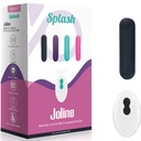 ARMONY - SPLASH JOLINE VIBRADOR BALA SILICONE CONTROLE REMOTO 10 VIBRAÃÃES 65 X 15 CM PRETO