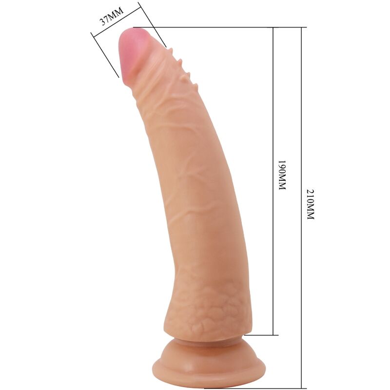PRETTY LOVE - KABLE PÃNIS SUPER REALISTA 21 CM CARNE