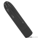 BLACK & SILVER - GERI USB RECARREGÃVEL VIBRATÃRIA BULLET 8 VIBRAÃÃES PRETO 10 X 2,2 CM