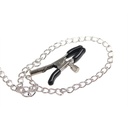 SUBBLIME - 953720 BONDAGE COURO TIRAS BREAST CLAMPS PRETO TAMANHO ÃNICO