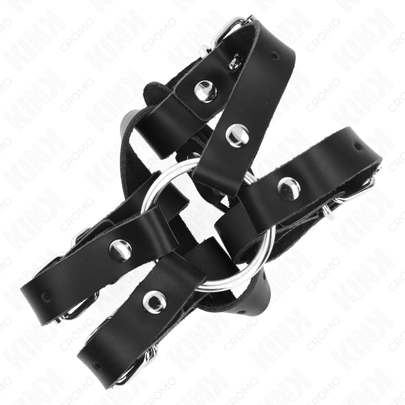 KINK - ANEL PARA PÃNIS COM VÃRIAS TIRAS AJUSTÃVEIS