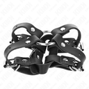 KINK - ANEL PARA PÃNIS COM VÃRIAS TIRAS AJUSTÃVEIS