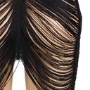 SUBBLIME - 954239 VESTIDO DE ALÃAS + TANGA PRETO L/XL