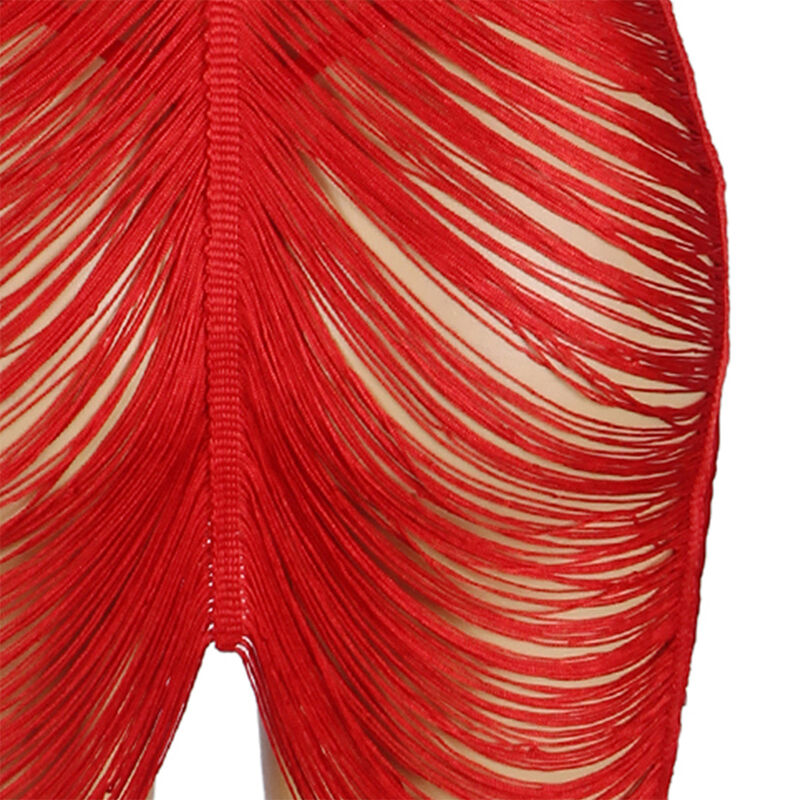 SUBBLIME - 954246 VESTIDO DE ALÃA + TANGA VERMELHO S/M