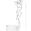 PASSION - WOMAN BS045 BODYSTOCKING PRETO TAMANHO ÚNICO