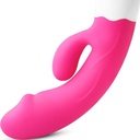 ARMONY - VIBRADOR FELIZ E ESTIMULADOR FÃCSIA RECARREGVEL