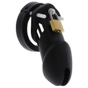 HIDDEN DESIRE - EXTREME GAIOLA DE PÃNIS DE CASTIDADE SILICONE TAMANHO L PRETO