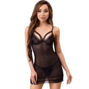 LIVCO CORSETTI FASHION - MELISENDA CF 1709 ROUPÃO DE BANHO + CAMISETA + TANGA PRETO S