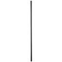 ALL BLACK - SONDA URETRA SILICONE 6MM