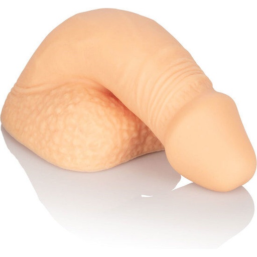 CALIFORNIA EXOTICS - EMBALAGEM DE SILICONE PÊNIS 12.75 CM CARNE