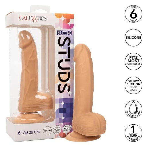 CALIFORNIA EXOTICS - SILICONE STUDS 15.24 CM PELE